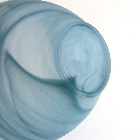 Blown Glass Plate and Bowl Set of 2 - Picture 4 of 9